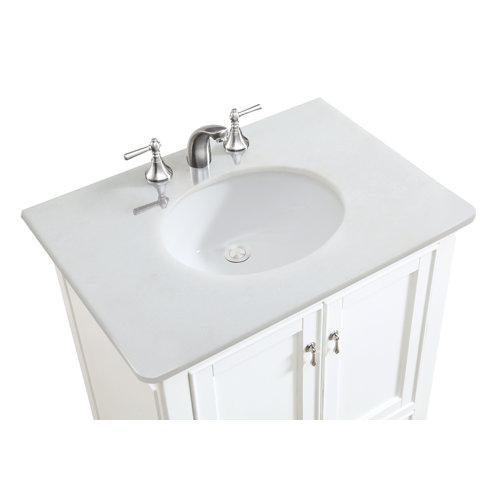 Three Posts™ Launceston 30'' Freestanding Single Bathroom Vanity with